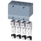 SIEMENS - Morsetto di collegamento per conduttore tondo 2 cavi con presa di tensione per conduttore ausiliario 4 pezzi 3VA92640JC22