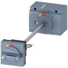 SIEMENS - Comando rotativo bloccoporta standard IEC IP65 con interblocco porta con kit di illuminazione 3VA92670FK23