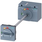 SIEMENS - Comando rotativo bloccoporta standard, rigido senza compensazione della tolleranza IEC IP65