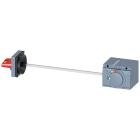 SIEMENS - Comando rotativo laterale OFF di emergenza IEC IP65, accessorio per: 3VA2 100/160/250 3VA92670PK15