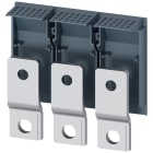 SIEMENS - Attacchi a sbarra allungati anteriori, 3 pezzi, accessori per: 3VA6 150/250 3VA5 250 3VA92730QB00