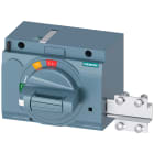 SIEMENS - Comando rotativo frontale standard, bloccoporta IEC IP30/40 per 3VA6 150/250 3VA5 250 3VA92770EK21