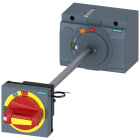 SIEMENS - Comando rotativo bloccoporta OFF di emergenza IEC IP65 per 3VA6 150/250 3VA5 250