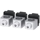 SIEMENS - Morsetto per conduttori tondi, 3 pezzi, per 3VA5/6 400/600 3VA93730JB13
