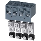 SIEMENS - Morsetto di collegamento per conduttore tondo TA2.8, 4 pezzi per 3VA53/54; 3VA63/64 bis 400A