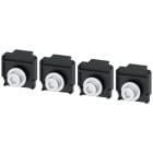 SIEMENS - Attacco piatto a vite, 4 pezzi, per 3VA5/6 400/600