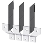 SIEMENS - Attacchi a sbarra anteriori divaricati, 4 pezzi, accessori per: 3VA1 400/630 3VA2 3VA94840QC00