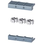 SIEMENS - Morsetto di collegamento per conduttore tondo 3 cavi con presa di tensione per conduttore ausiliario 3 pezzi, accessorio 3VA95030JG32