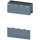 SIEMENS - Calotta coprimorsetti alta a 4 poli, 1 pezzo, accessorio per: 3VA15/3VA25