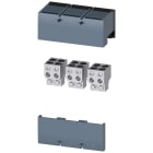 SIEMENS - Morsetto di collegamento per conduttore tondo, 4 cavi 3 pezzi, accessori per: 3VA15/25 1000