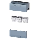 SIEMENS - Morsetto di collegamento per conduttore tondo TA4.1 2x 400kcmil - 750kcmil per 2 cavi, 3 pezzi
