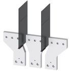 SIEMENS - Attacchi a sbarra anteriori divaricati, 3 pezzi per 3VA55; 3VA65/66 3VA96730QC00