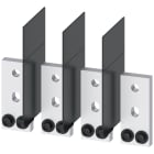 SIEMENS - Attacchi a sbarra allungati anteriori 4 pezzi per 3VA55/65 3VA96740QB00