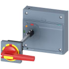 SIEMENS - Comando rotativo bloccoporta OFF di emergenza IEC IP65 con interblocco porta, kit di illuminazione 3VA96870FK27