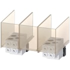 SIEMENS - Morsetto di collegamento per conduttore tondo TA6.2 4x 1/0 - 500 kcmil per 4 cavi, 2 pezzi 3VA97720JJ43