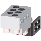 SIEMENS - Morsetto di collegamento per conduttore tondo TA7.4 6x 300 - 600 kcmil per 6 cavi, 1 pezzo