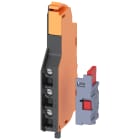 SIEMENS - Blocchetto di contatti di segnalazione cortocircuito, contatti CO, tipo HQ (7 mm) accessori per: 3VA1 160 3VA99880AB32