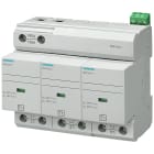 SIEMENS - Scaricatore di sovratensione di origine atmosferica tipo 1, classe di requisiti B, UC 350 V moduli di protezione inseribili