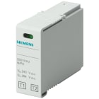 SIEMENS - Cartuccia estraibile T1/T2, N-PE, tensione nominale Un AC 240 V UC AC 264 V, Iimp 50 kA 5SD74182