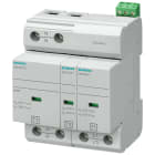 SIEMENS - Scaricatore combinato tipo 1 + 2 classe di requisiti B+C, UC 350 V moduli di protezione inseribili 5SD74421