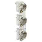 SIEMENS - Base SR60 DIAZED DII a 3 poli AC DC 500 V per calibratore a vite per 5/10 mm 5SF6015