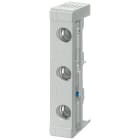 SIEMENS - NEOZED, base portafusibili, D02, a 3 poli, 63 A, Un AC: 400 V, Un DC: 250 V 5SG6207