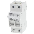 SIEMENS - MINIZED, sezionatore sottocarico a fusibili, D01, a 2 poli, 1P+N, In: 16 A, Un AC: 230 V