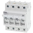 SIEMENS - MINIZED, sezionatore sottocarico a fusibile, D01, a 4 poli, 3P+N, In: 16 A, Un AC: 400 V