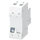 SIEMENS - Interruttore magnetotermico 400V 10kA, 2 poli, D, 1,6A