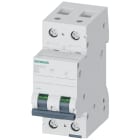 SIEMENS - Interruttore magnetotermico 400 V 10 kA, a 2 poli, D, 63 A 5SL42638