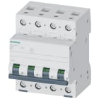 SIEMENS - Interruttore magnetotermico 400 V 10 kA, a 4 poli, D, 3 A 5SL44038
