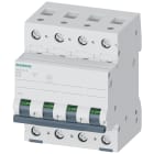SIEMENS - Interruttore magnetotermico 400 V 10 kA, a 4 poli, D, 13 A