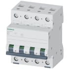 SIEMENS - Interruttore magnetotermico 400 V 10 kA, a 4 poli, B, 25 A 5SL44256