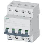 SIEMENS - Interruttore magnetotermico 400 V 10 kA, a 4 poli, D, 63 A