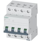 SIEMENS - Interruttore magnetotermico 400 V 10 kA, a 3+N poli, D, 6 A 5SL46068