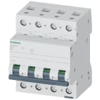 SIEMENS - Interruttore magnetotermico 400 V 10 kA, a 3+N poli, D, 6 A 5SL46068