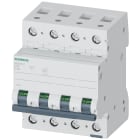 SIEMENS - Interruttore magnetotermico 400V 10kA, 3 poli+N, C, 1,6A