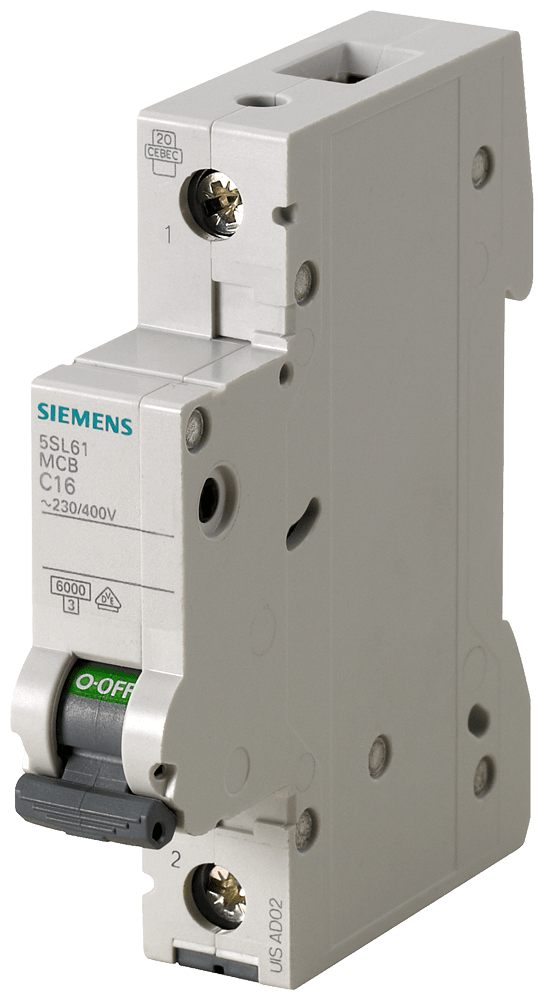 SIEMENS - INT. MT ICN 6000A, ICU 6KA 1P C16
