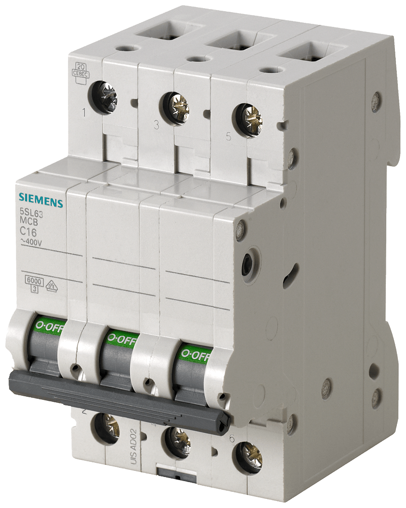 SIEMENS - INT. MT ICN 6000A, ICU 6KA 3P C0.3 5SL63147BB
