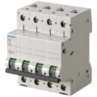 SIEMENS - Interruttore magnetotermico 400V 6kA, a 4 poli C, 6A esecuzione Italia