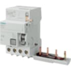 SIEMENS - Blocco differenziale, a 4 poli, tipo A, In: 63 A, 30 mA, Un AC: 400 V, per 5SY
