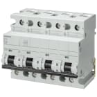 SIEMENS - Interruttore magnetotermico 400 V 10 kA, a 4 poli, C, 100 A, P=70 mm 5SP44917