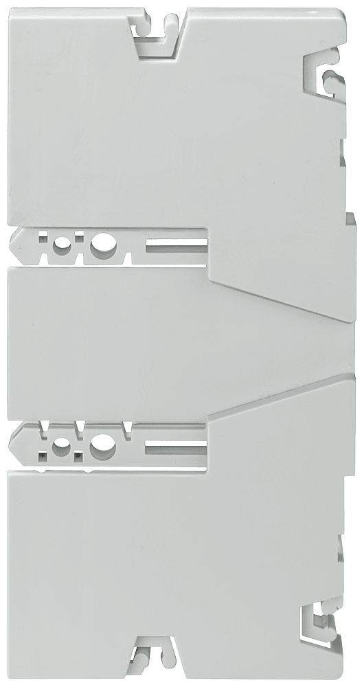 SIEMENS - Piastra terminale per calotta coprimorsetti innestabile a scatto su guida DIN 5ST2134