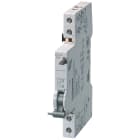 SIEMENS - Blocchetto di contatti ausiliari con tasto di prova 2NC per interruttori magnetotermici 5SL, 5SY, 5SP interruttore integrato