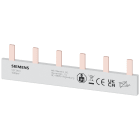 SIEMENS - Sbarra di collegamento a punte 10mm², monofase, 6x 1 fase, 105mm 5ST3601