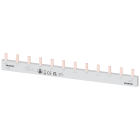 SIEMENS - Sbarra di collegamento a punte 10mm², bifase, 6x (1 fase+N), 210mm