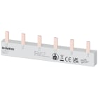 SIEMENS - Sbarra di collegamento a punte 10mm², trifase, 2x 3 fasi, 102mm