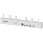 SIEMENS - Sbarra di collegamento a punte 10mm², trifase, 2x (3 fasi+AUX), 115mm
