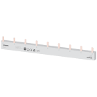 SIEMENS - Sbarra di collegamento a punte 16mm², trifase, 9x (1 fase+AUX), 227mm