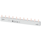 SIEMENS - sbarra di collegamento a punte, 16mm2 collegamento: trifase/+ 8x fase protetto contro i contatti accidentali per 1 interruttore differenziale, a 4 ... 5ST3668